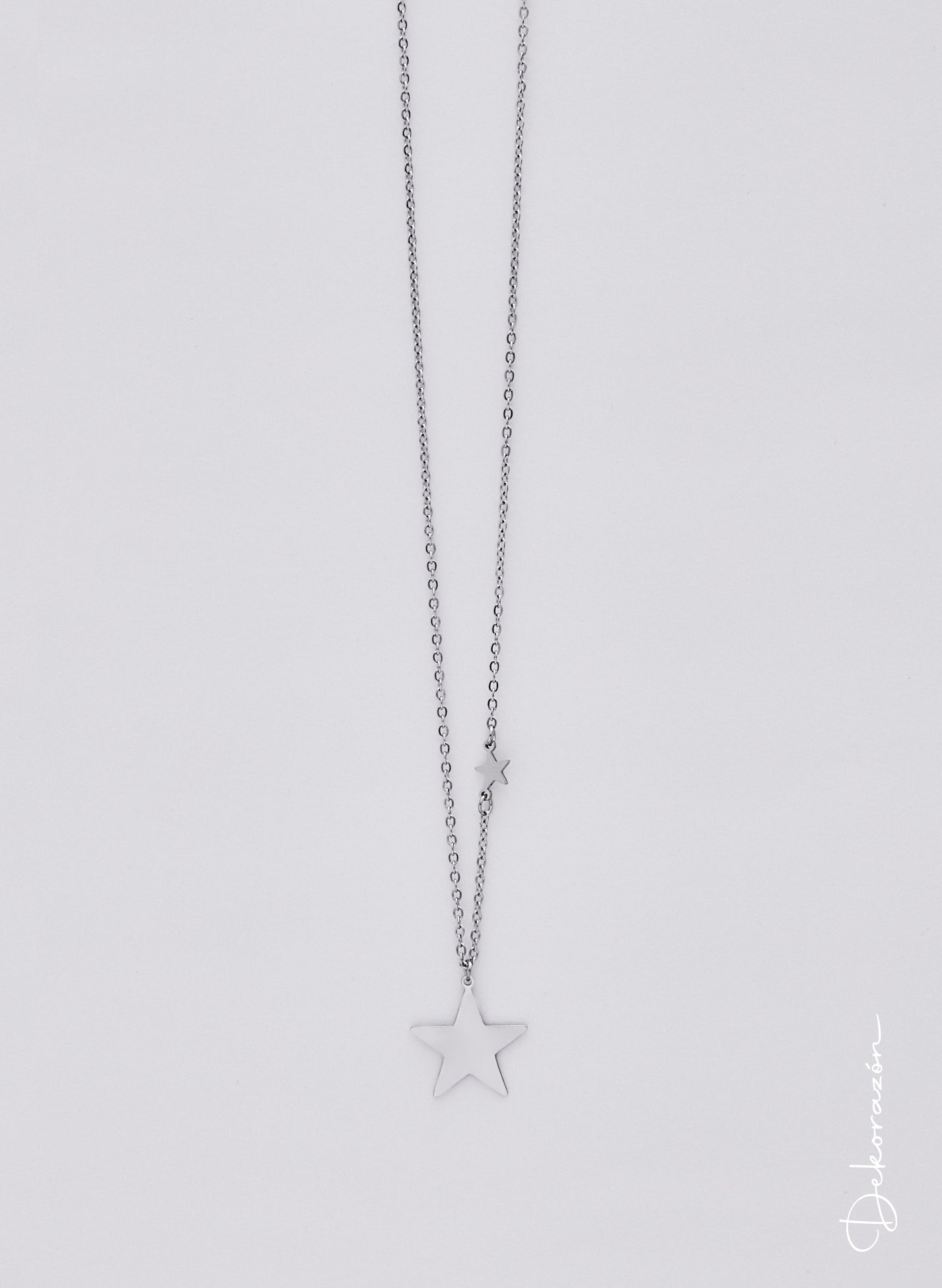 COLLAR IRIS PLATEADO
